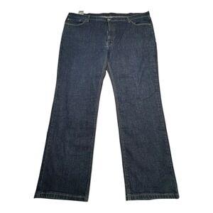 Levi Strauss 541 Athletic Fit Dark‎ Wash Denim Jeans Men's W48 L30